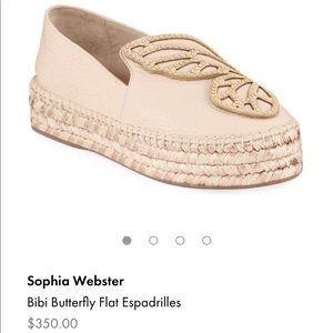 🦋 Sophia Webster Bibi Butterfly Espadrilles 🦋